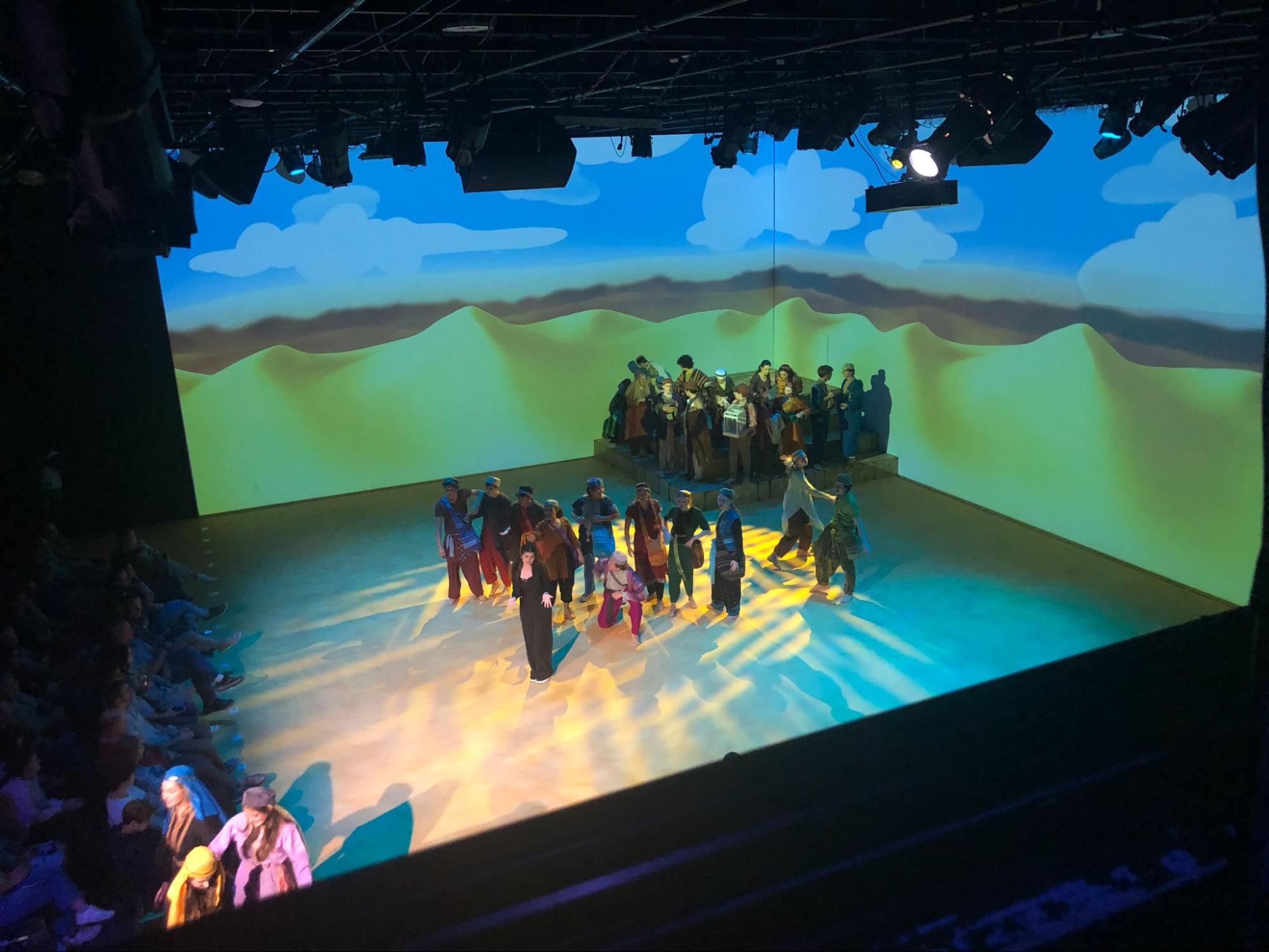 Desert ensemble scene from Joseph and the Amazing Technicolor Dreamcoat